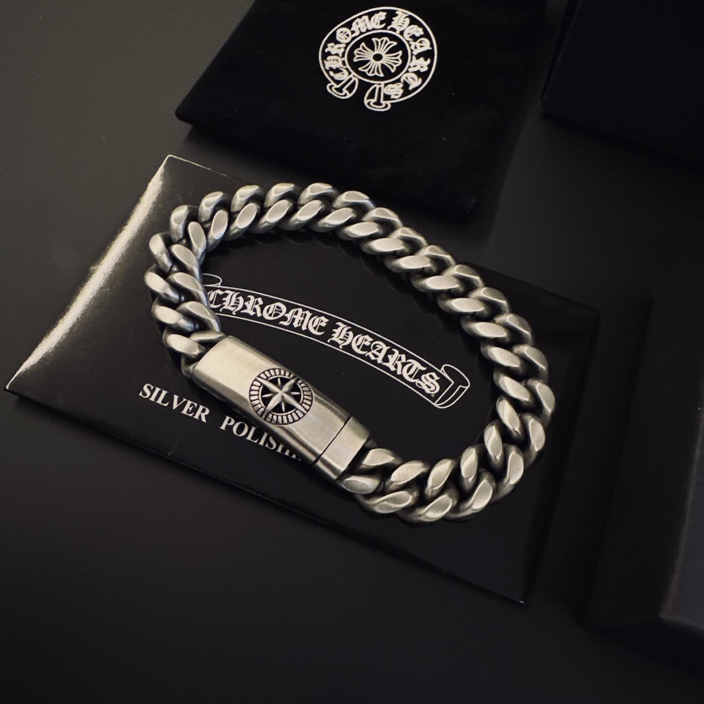 Chrome Hearts Silver Bracelet